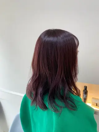 ミディアム かわいい艶カラー🎀 ナカニシアチカのヘアスタイル