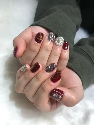 ネイル Amber21.所属・Nagahama Akariのネイルデザイン