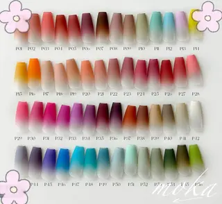 ネイル 胡蝶蘭レディースサロ ンNailMOKAのネイルデザイン