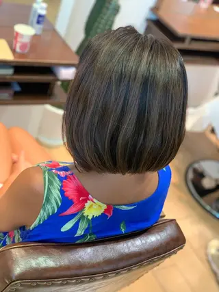 ショート カラー n/m by JILBLAN所属・n/m by JIL BLAN KAIのヘアスタイル