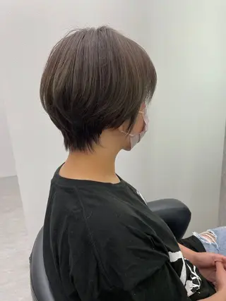 ショート 新村 華奈絵のヘアスタイル