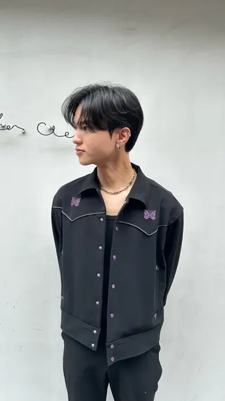 メンズ 隈元 光のヘアスタイル