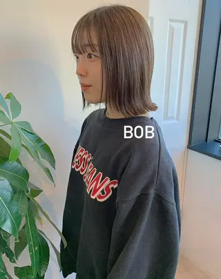 ショート ELENA所属・ナチュラルなショート 北本空河のヘアスタイル