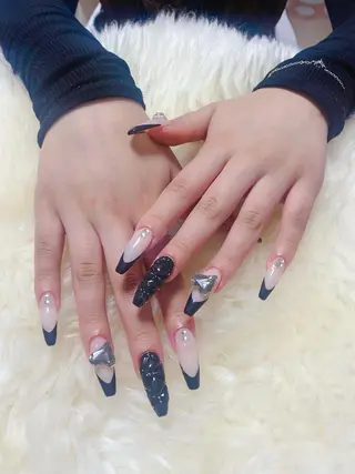 ロング 💜MIYA nail川崎店のネイルデザイン