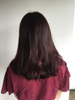 セミロング ロング カラー 🌈ディレクター🌈 徳松優希のヘアスタイル