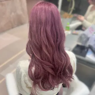 ロング 暖色カラー🎀🎶 田辺 樹里のヘアスタイル