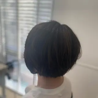 ショート カラー メンズ キッズ ✂︎ショート、ボブ、 レイヤー🩵YUMIのヘアスタイル