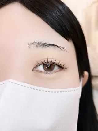 マツエク・マツパ eyelash aimyまつげパーマ・パリジェンヌ・マツエク・眉毛・バインドロック 伏見店所属・𝐘𝐔𝐈𝐍𝐀 🤍🎀のマツエク・マツパデザイン