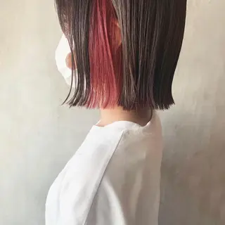 カラー SAKURA 原宿所属・なかの たくみのヘアスタイル