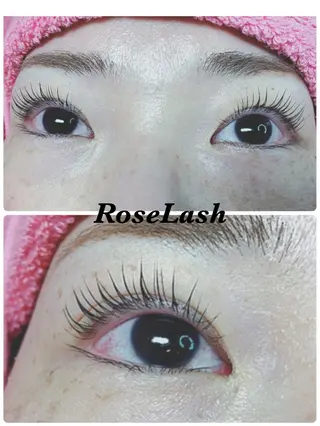 マツエク・マツパ RoseLash【青山一丁目徒歩1分】表参道所属・パリジェンヌ/まつパ RoseLashのマツエク・マツパデザイン