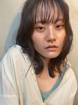 ミディアム 🔥メンズカット/ パーマ/西田有輝🔥のヘアスタイル