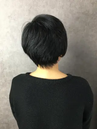 ショート カラー ツイストスパイラル パーマ🟡KYOUのヘアスタイル