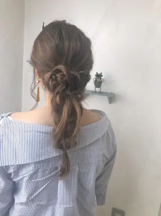 セミロング カラー パーマ メンズ 推し活専用 【派手髪】飯野ゆかりのヘアスタイル