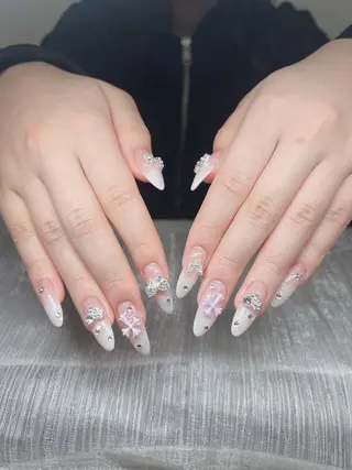 ネイル Lee Nails チップ長さだし専門店のネイルデザイン