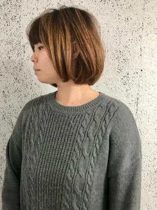 ショート カラー steed tokyo所属・KOOKI スティードトーキョーのヘアスタイル