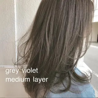 ミディアム Musiiik hairのヘアスタイル