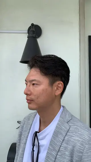 メンズ 照井 耀のヘアスタイル