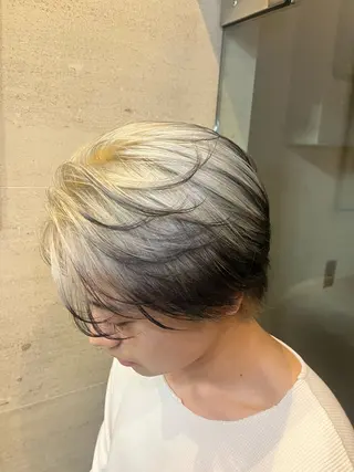 ミディアム カラー メンズ ブレイズマン バーバーショップ所属・メンズカット、パーマ 🌟れな🌟のヘアスタイル