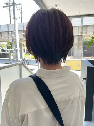 ショート ROSSO Hair＆SPA  香椎宮前店所属・SHIINA 香椎宮前店のヘアスタイル