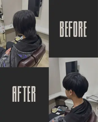 メンズ 天野 妃菜のヘアスタイル