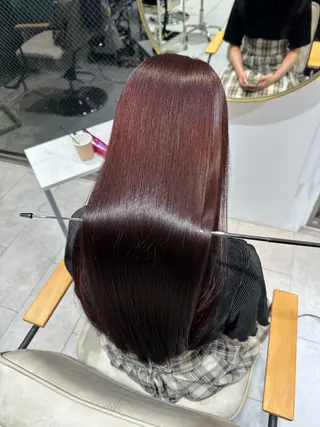 セミロング Wisteria所属・美髪特化✨ 伊織✨縮毛矯正✨のヘアスタイル