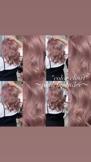 ロング カラー 🩵ྀིハイトーン みほ🎀🫐のヘアスタイル