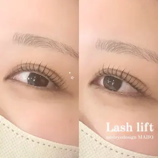 マツエク・マツパ MAHO🤍 asotのマツエク・マツパデザイン