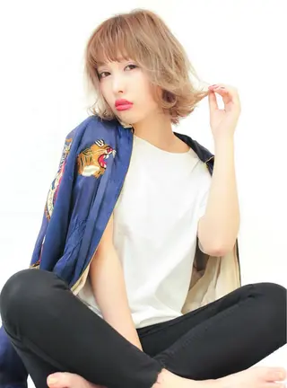 ショート カラー gotoday新宿aura店所属・新宿徒歩5分 透明感カラーのその他イメージ