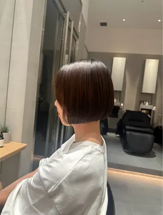 ミディアム 暗髪🐈‍⬛艶髪☔︎ 愛弥のヘアスタイル