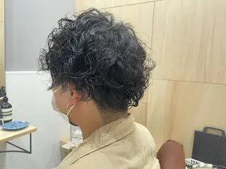 パーマ メンズ miloc かおりのヘアスタイル