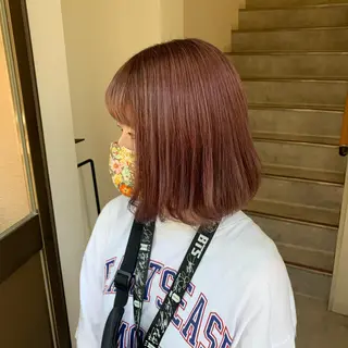 カラー MARU レイヤー/パーマのヘアスタイル