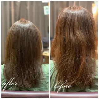 セミロング カラー 髪質改善ヘアエステ専門サロンbriller(ブリエ)所属・岸  翔也のヘアスタイル