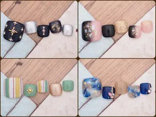 ネイル トップネイリスト Ribbon立川店のネイルデザイン