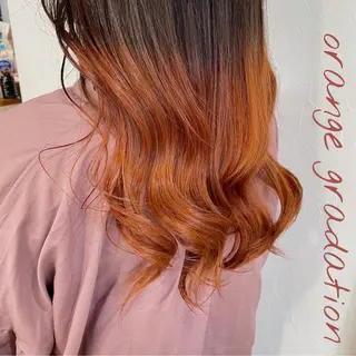 ロング カラー ヘアアレンジ なつき/艶ピンク/ girly hairのヘアスタイル