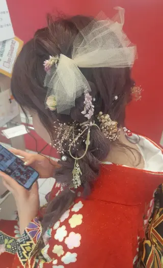 ヘアアレンジ ひな ALBA🐰三鷹のヘアスタイル