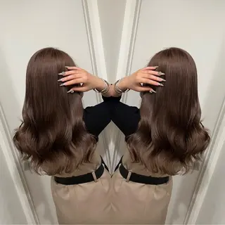 ロング カラー 🔥ハイトーンカラー ギャルNAOKI🔥のヘアスタイル
