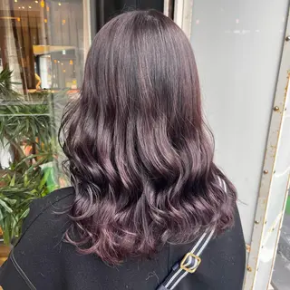 ロング カラー おくだ　りお /ハイトーンカラーのヘアスタイル