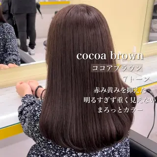 ミディアム 肌なじみベージュ 🦋azu🦋のヘアスタイル