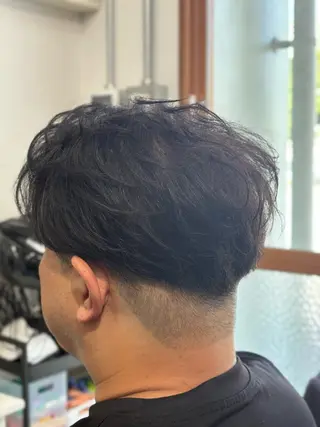 パーマ メンズ Snalyメンズ特化 スエハラのヘアスタイル