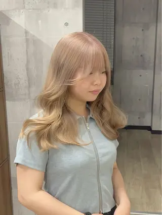 ロング カラー 頓所 大昂のヘアスタイル