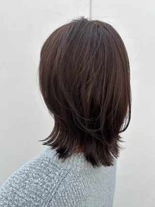 ミディアム カラー 白髪ぼかし/ショート 特化🌟サトウユキのヘアスタイル