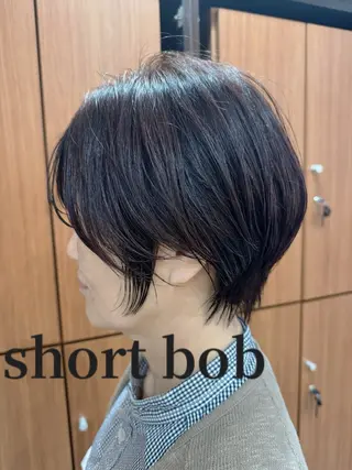 ショート ショート/ボブ/ レイヤー✂鷲田竜也のヘアスタイル