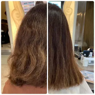 ミディアム 松佐 ゆかりのヘアスタイル