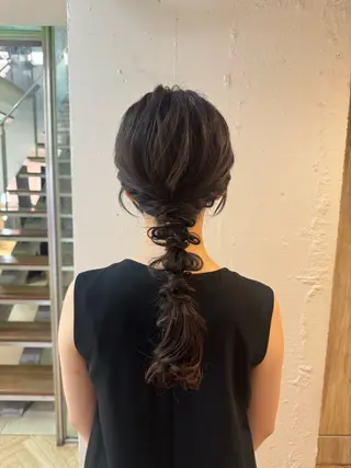 ヘアアレンジ 🍪ﾖｼｲﾊﾙﾈ🍪 ﾗﾍﾞﾝﾀﾞｰｶﾗｰのヘアスタイル