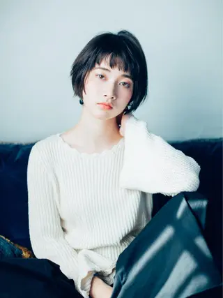 ショート 舘野 太嘉宏のヘアスタイル