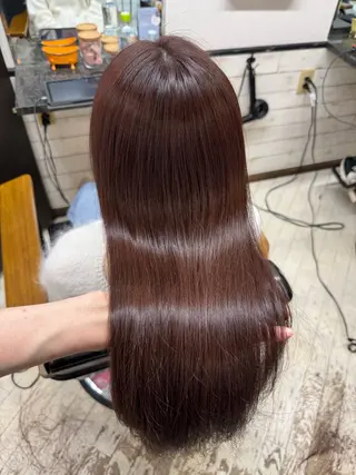 ロング カラー 【ヌーベルバレ】 ゆきみのヘアスタイル