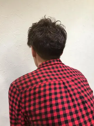 パーマ メンズ 進 詩織のヘアスタイル