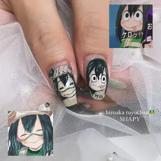 ネイル SHAPYパラジェル フィルイン対応　うみのマツエク・マツパデザイン