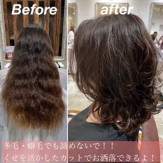 ミディアム 【垢抜け大人髪】 TIARA西山のヘアスタイル