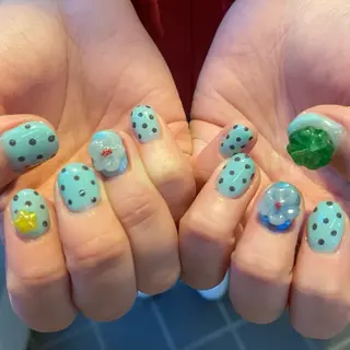 ネイル ゆびノさき茨木店 ニュアンス/アートのネイルデザイン